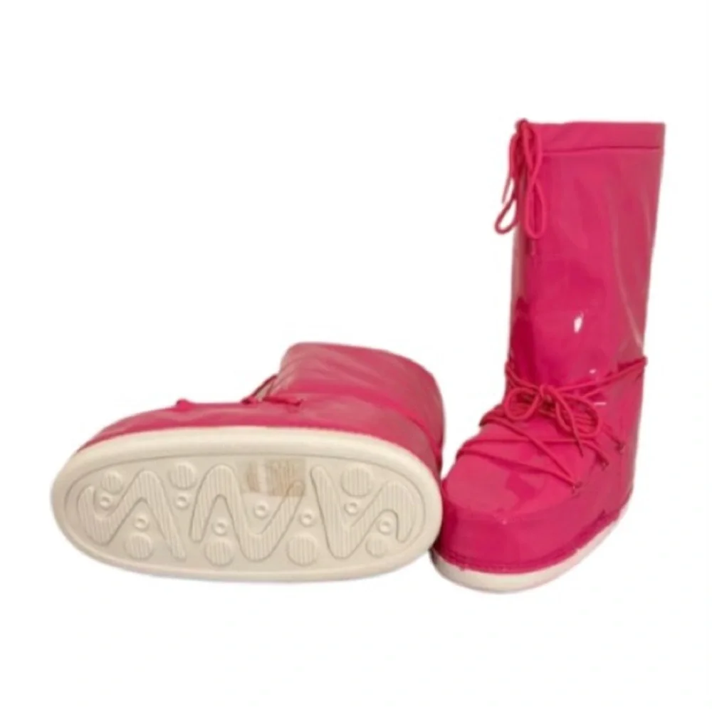 Cape Robbin Pink Snowbell Patent Cold Weather Boots - Size 9 - Picture 10 of 13